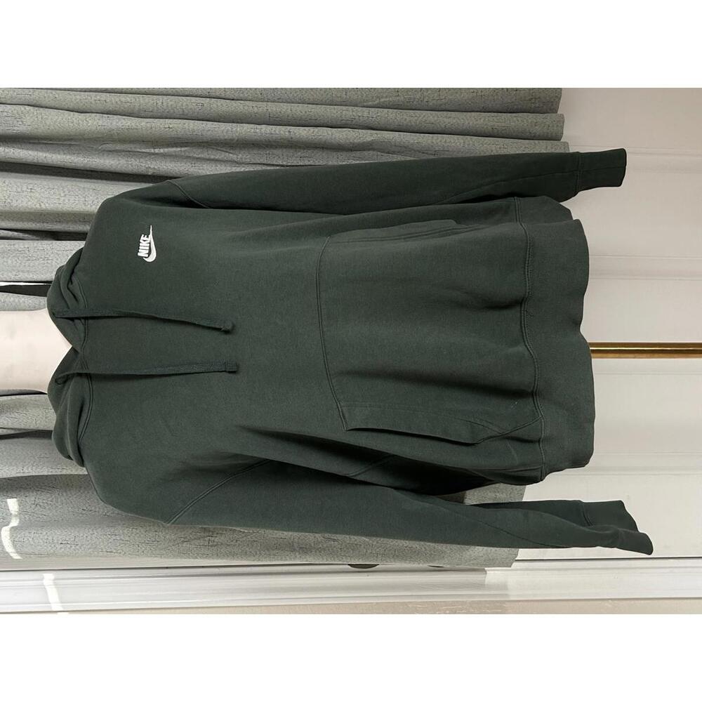 Nike Classic Dark Green Hoodie with Logo